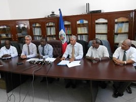 Haiti - Education : Signature of an agreement between the Ministries of Education of Haiti and France