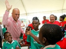 Haiti - Social : 3,000 disadvantaged children celebrated Christmas at the National Palace
