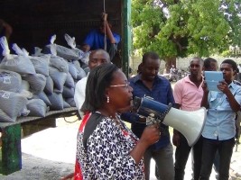 Haiti - Agriculture : Distribution of 2000 seed kits, of fishing equipment...