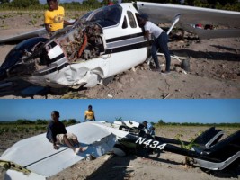 Haiti - Security : Emergency landing of a Cessna Super Skymaster in Cabaret