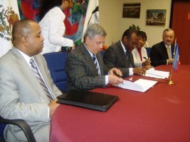 Haiti - Mexico : Signing of an agreement of academic cooperation, scientific and technological