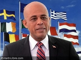 Haiti - Politic : Tour of President Martelly in Europe (France, Italy, Vatican, Belgium)
