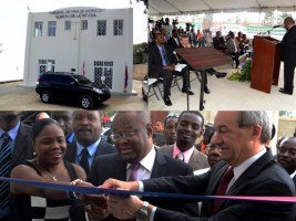 Haiti - Justice : Inauguration of the Peace Court and the Office of Civil status of Kenscoff