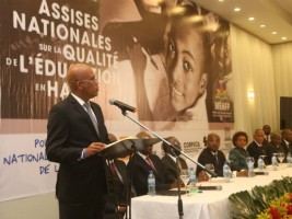 Haiti - Education: The President Martelly launches the National assizes on the Quality of Education