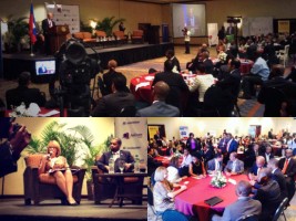Haiti - Economy : The President Martelly at the 1st Haitian-American Business Forum