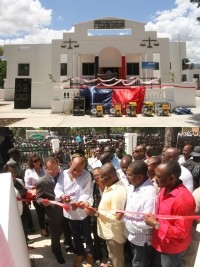 Haiti - Politic : Inauguration of judicial infrastructure in Saint-Michel de l'Attalaye