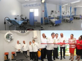 Haiti - Health : Inauguration of new Ary Bordes Hospital, in Beudet