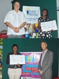 Haiti - Education : Two Law students received a grant of 100,000 gourdes