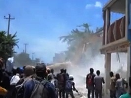 Haiti - Reconstruction : The demolition of the area of public utility, began in Port-au-Prince