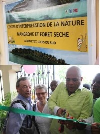 Haiti - Environment : Inauguration of the first Centre for Nature Interpretation in Aquin