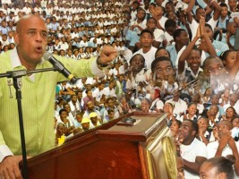 Haïti - Environnement : Le Président Martelly lance un appel à la conscience citoyenne