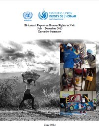 Haiti - Justice : Semi Annual Report on the situation of human rights