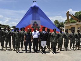 Haiti - Security : Prime Minister visited the Haitian military engineering corps