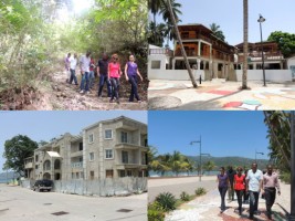 Haïti - Tourisme : La Ministre du Tourisme en tournée de chantiers à Jacmel