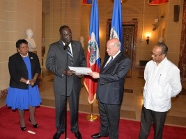 Haiti - Diplomacy : New Permanent Representative of Haiti to the OAS