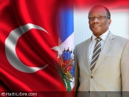Haiti - Diplomacy : Chancellor Brutus at the inauguration of President Erdogan
