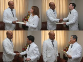 Haiti - Diplomacy : 4 new Ambassadors accredited in Haiti