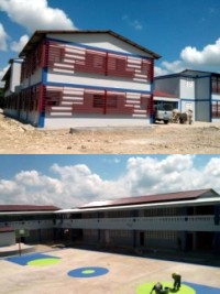 Haiti - Education : The New National High School of Hinche is completed