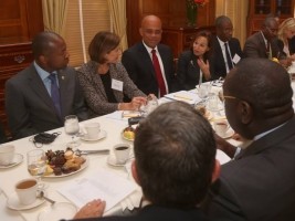Haiti - Economy : In New York, President Martelly promotes opportunities in Haiti