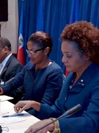Haiti - Politic : Michaëlle Jean very active in New York