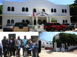 Haiti - Justice : Inauguration of the new Court of Aquin