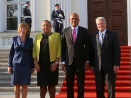 Haïti - Politique : Le Président Martelly a le soutien de la Chancelière Angela Merkel
