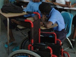 Haiti - Education : Campaign for the integration of disabled children in schools