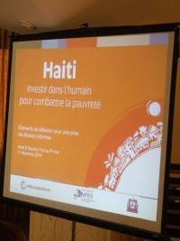 Haiti - Social : Poverty, Big cities fare better than rural areas