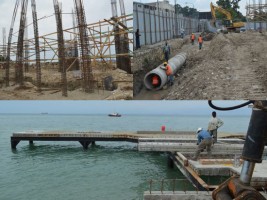 Haiti - Economy : The construction of the public market of Fontamara is progressing