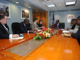 Haiti - Politic : Evans Paul met with the World Bank