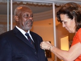 Haiti - France : Jean Vernet Henry, decorated with the Order of Agricultural Merit