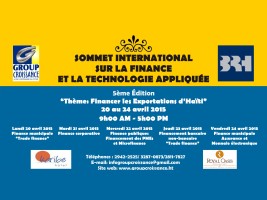Haiti - Economy : 5th Summit on finance and technology