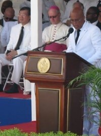Haiti - Politic : The President Martelly urges Haitians to close ranks