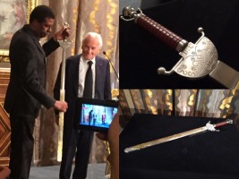 Haiti - Literature : Dany Laferrière received his Academician's sword