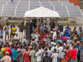 Haiti - Technology : First Solar-powered microgrid