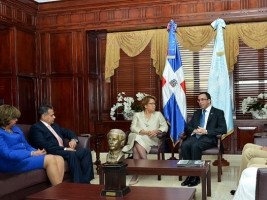 Haiti - Repatriations : Sandra Honoré met the Chancellor Navarro