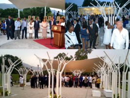 Haiti - Culture : Inauguration of Gardens of the MUPANAH