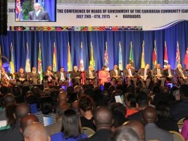 Haiti - Politic : The President Martelly in Barbados