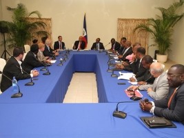 Haiti - Dominican Republic : President Martelly met with the OAS delegation