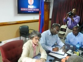 Haiti - Politic : $55 million for water, sanitation and hydrometeorology