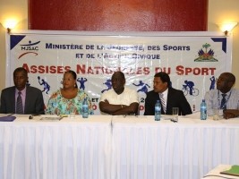 iciHaiti - Sports : The Minister Albert participates to the workshop ANS West