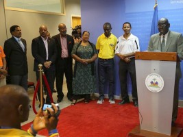 Haiti - Sports : Launch of the Emperor Races