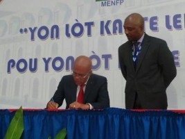 Haiti - Politic : Signing Week of the National Pact for Quality Education