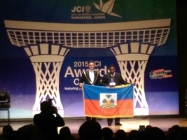 Haiti - Economy : Garius Lonick won the title «Outstanding young person of the World 2015»