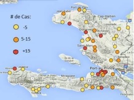 Haiti - Cholera : 15 communes in Red Alert