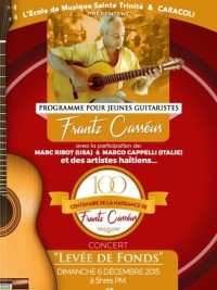  Haiti - Culture : Benefit concert for the centenary of guitarist Frantz Casséus