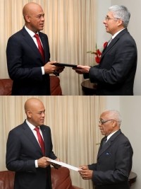 Haïti - Diplomatie : 2 nouveaux Ambassadeurs accrédités