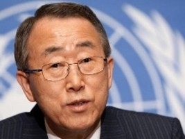 Haiti - Diplomacy : Ban Ki-moon encourages the continuation of a constructive dialogue
