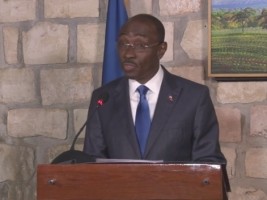 Haiti - Politic : First speech of Evans Paul as Chief of the Executive