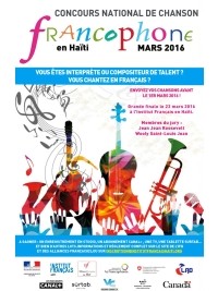 Haïti - Culture : Concours national de chanson francophone